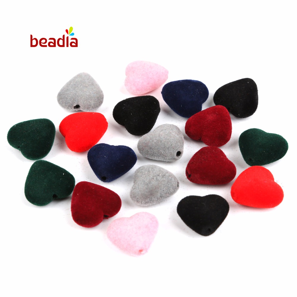 Bead Mat Velvet - 20 قطعة مختلط اللون لينة المخملية