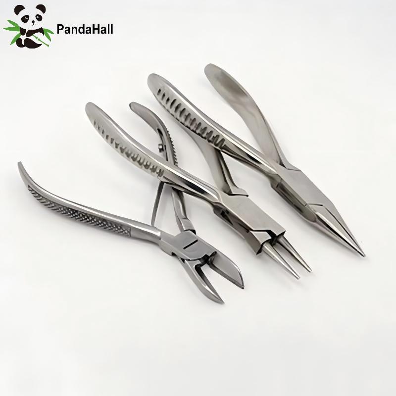 Jewelry Making Needle Nose Pliers - مجموعة من 3 قطع من كماشات