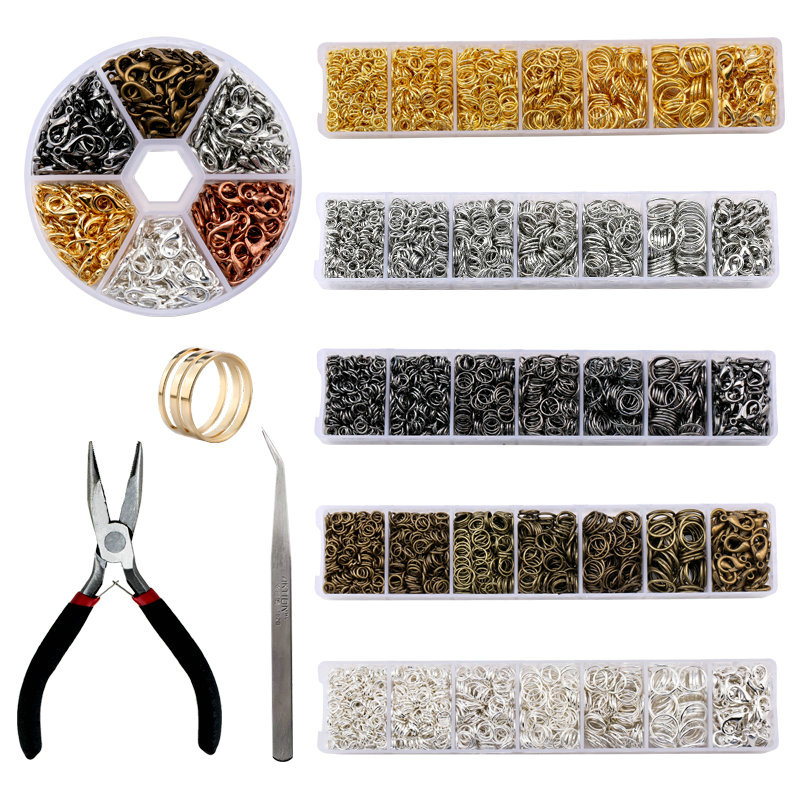 Jewelry Making Pliers Set - مجموعة أدوات صنع المجوهرات: حلقات مفتوحة،
