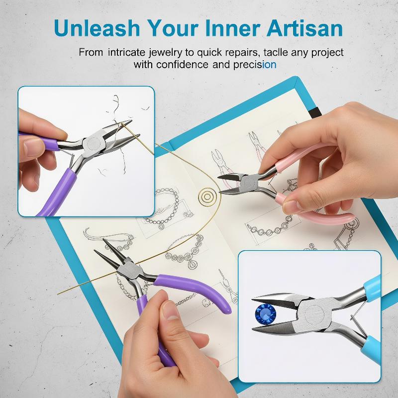 Jewelry Making Pliers Set - أدوات صناعة المجوهرات، مجموعة كماشات متعددة