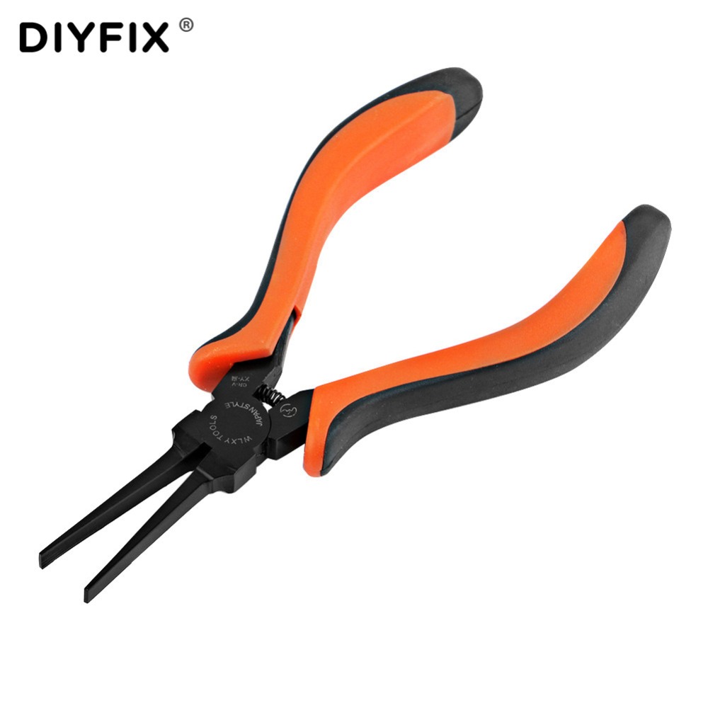 Jewelry Making Needle Nose Pliers - DIYFIX-كماشة أنف بإبرة مسطحة ، ملقط