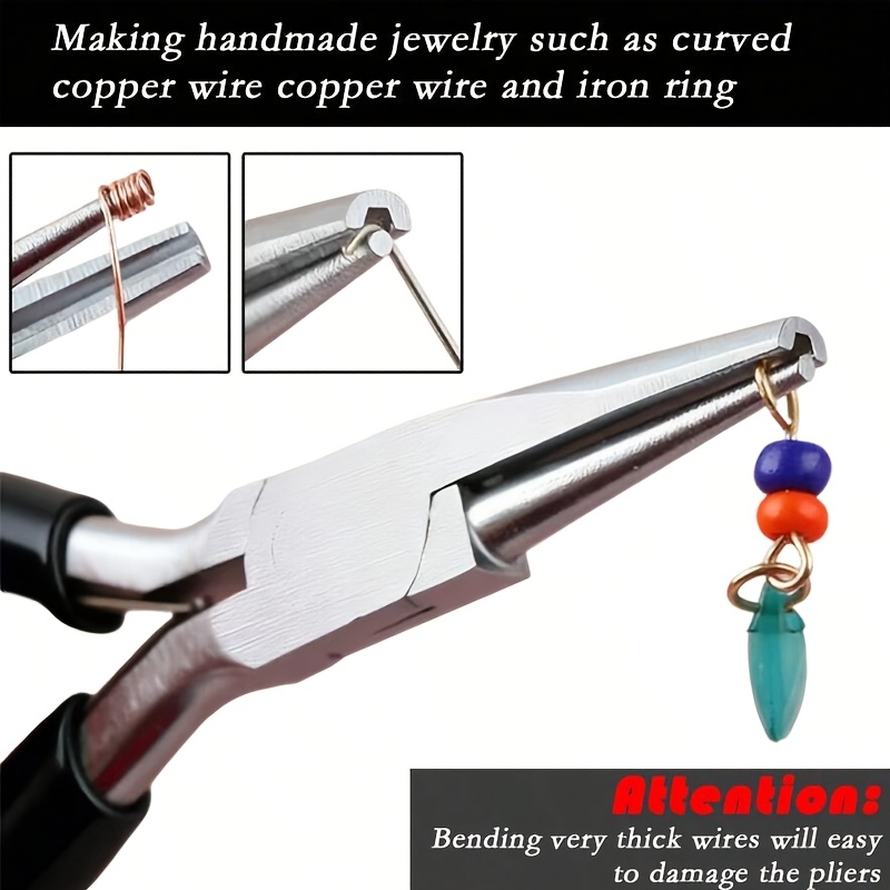 1 قطعة/2 قطع كماشة سوداء، أدوا - مراجعة Jewelry Making Pliers Set وسعره