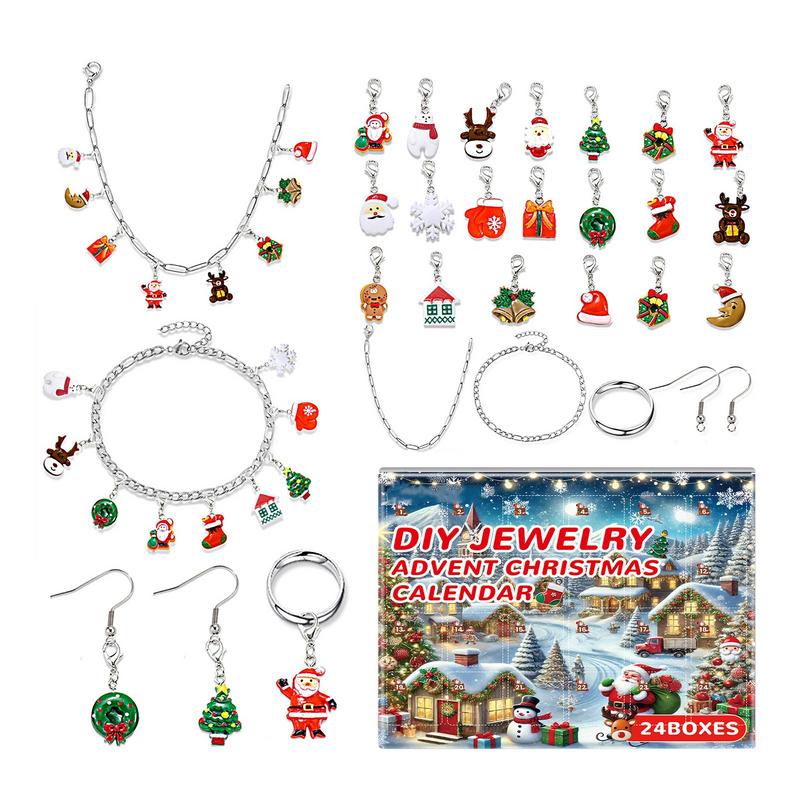 مجوهرات عيد الميلاد تقويم القد - مراجعة Jewelry Making Advent Calendar وسعره