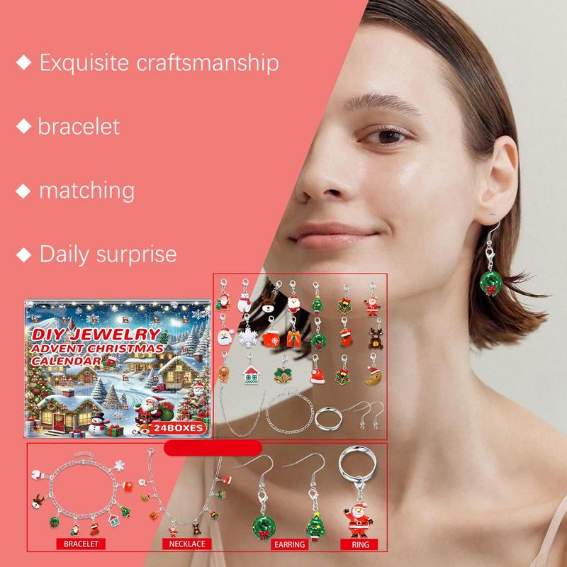 مجوهرات عيد الميلاد تقويم القد - مراجعة Jewelry Making Advent Calendar وسعره