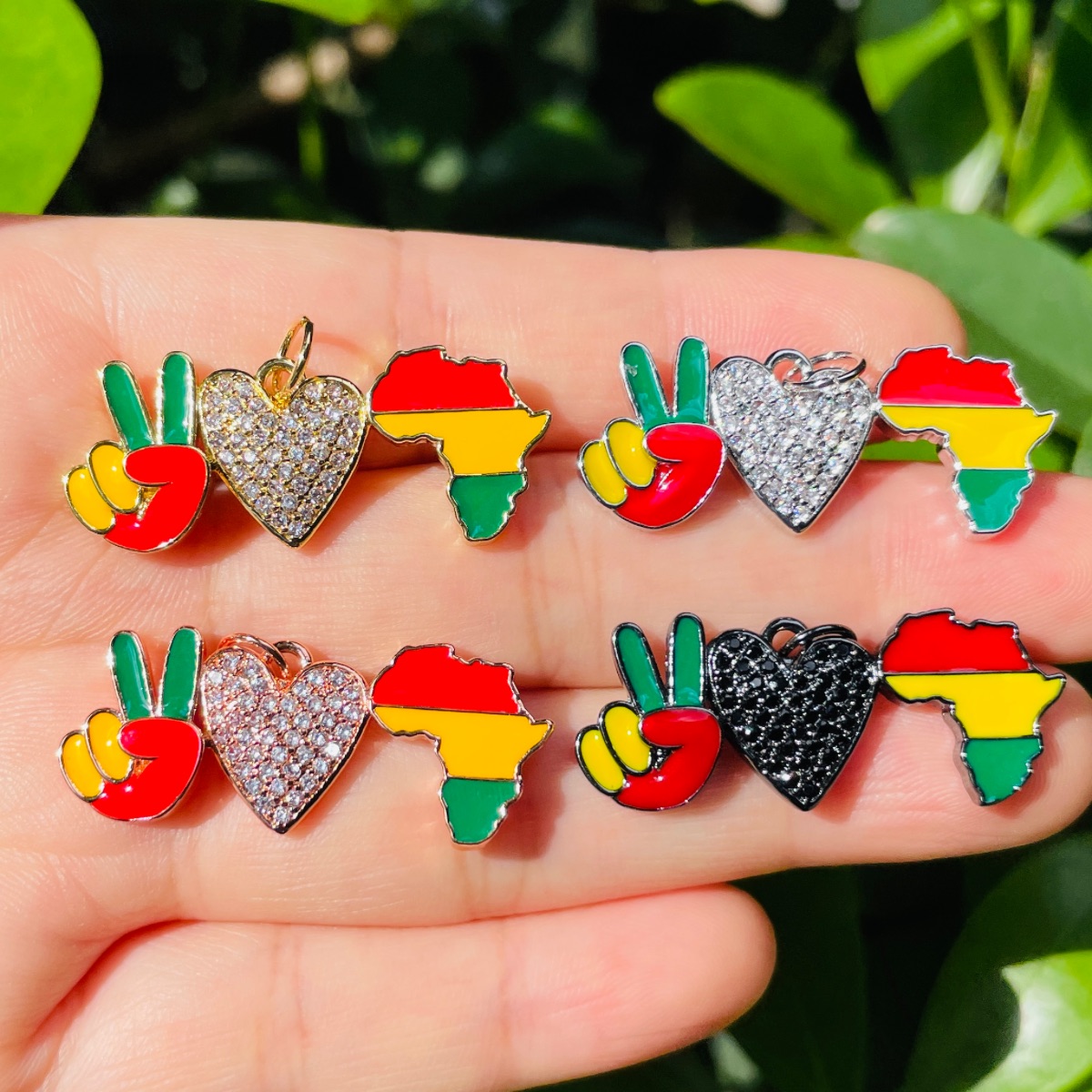 5 قطعة زركونيا تمهيد المينا ال - مراجعة Jewelry Making History وسعره