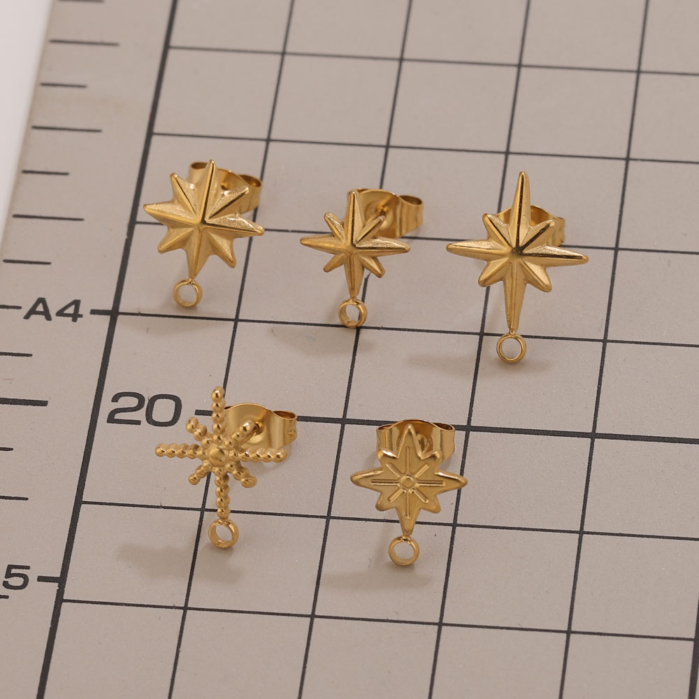 6 قطع من أقراط النجوم المصنوعة - مراجعة Jewelry Making Beginners وسعره