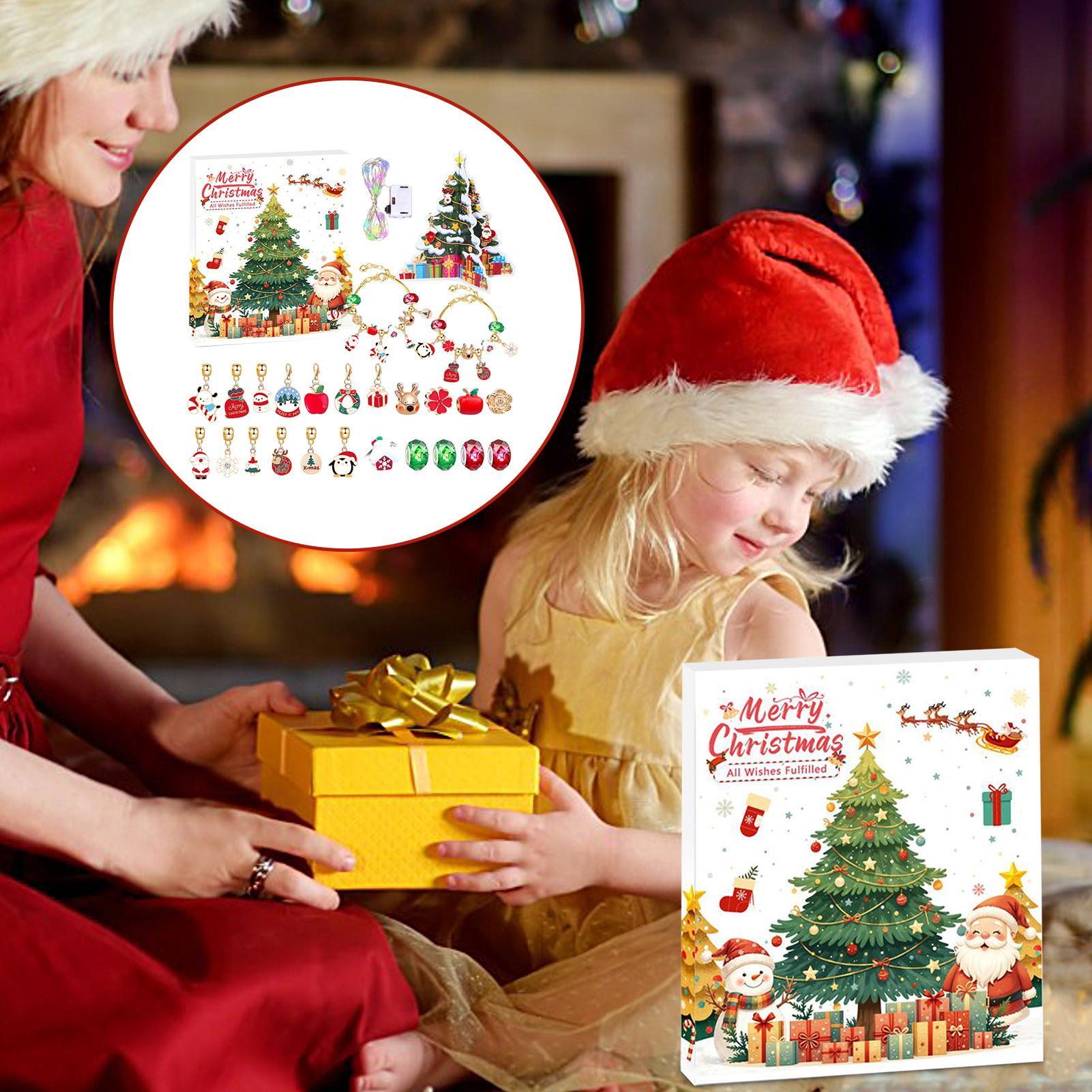 التقويم مجيء سحر عيد الميلاد ا - مراجعة Jewelry Making Advent Calendar وسعره