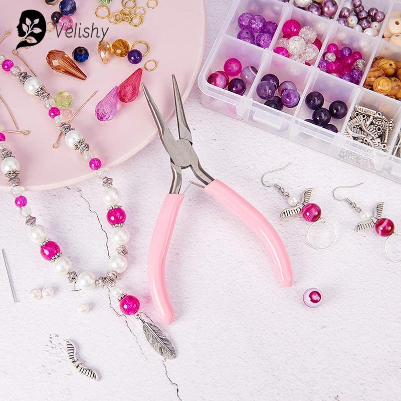كماشة صغيرة لصنع المجوهرات ، ق - مراجعة Jewelry Making Needle Nose Pliers وسعره