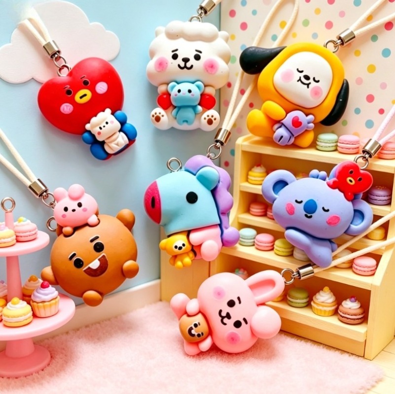 7 قطع من إكسسوارات BT21 الكرتو - مراجعة Jewelry Making Earring Supplies وسعره