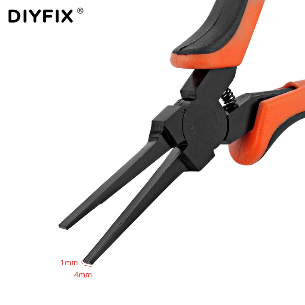 DIYFIX-كماشة أنف بإبرة مسطحة ، - مراجعة Jewelry Making Needle Nose Pliers وسعره