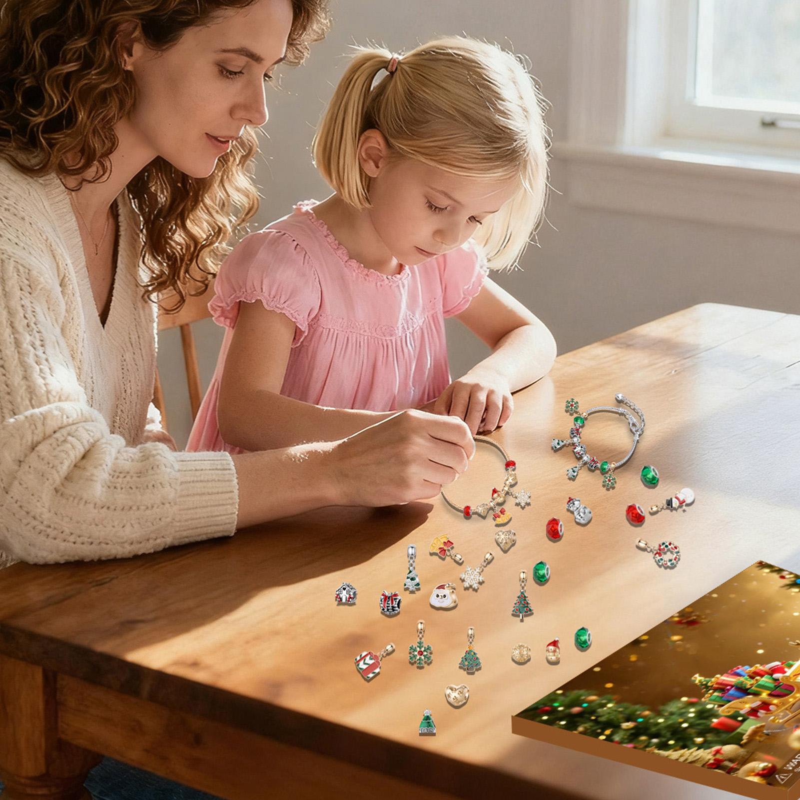 سحر سوار التقويم مجيء 24 يوما  - مراجعة Jewelry Making Advent Calendar وسعره
