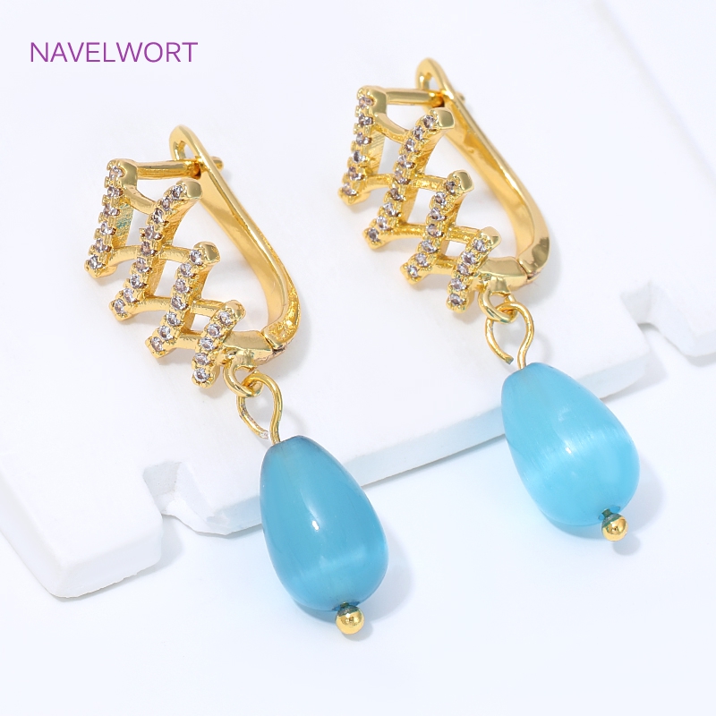 خطافات أقراط على شكل مروحة مطل - مراجعة Jewelry Making Pieces وسعره