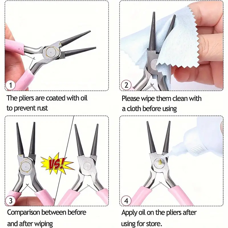 مجموعة كماشة صنع المجوهرات مكو - مراجعة Jewelry Making Pliers Set وسعره