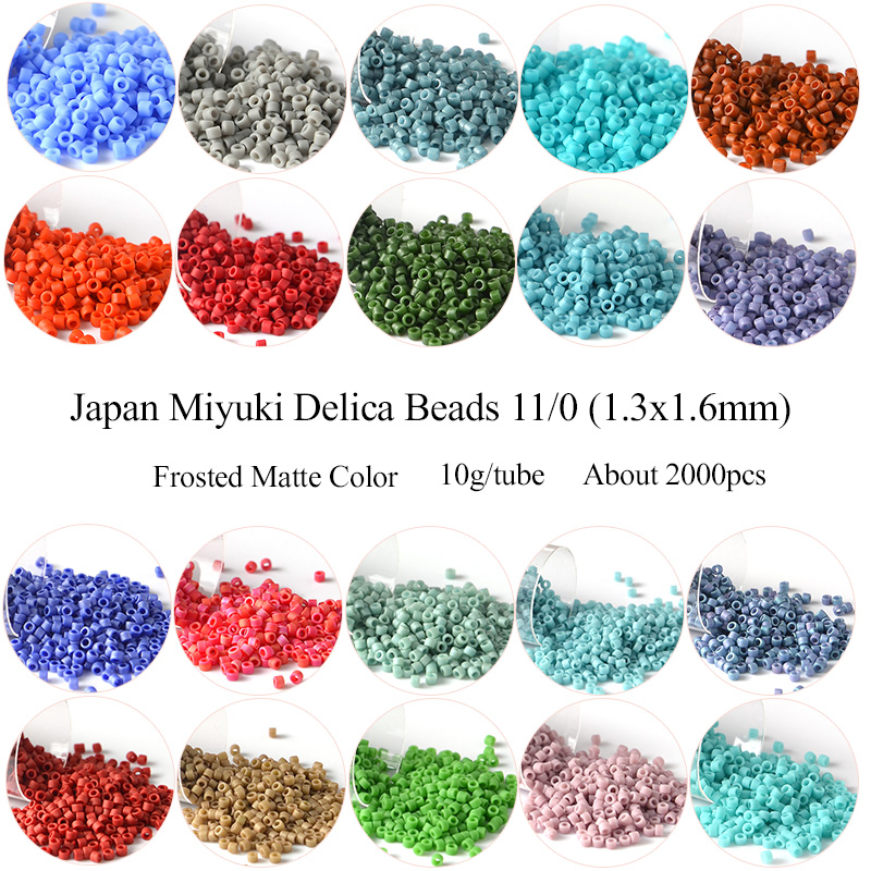 11/0 اليابان ميوكي ديليكا الخر - مراجعة Jewelry Making Japan وسعره