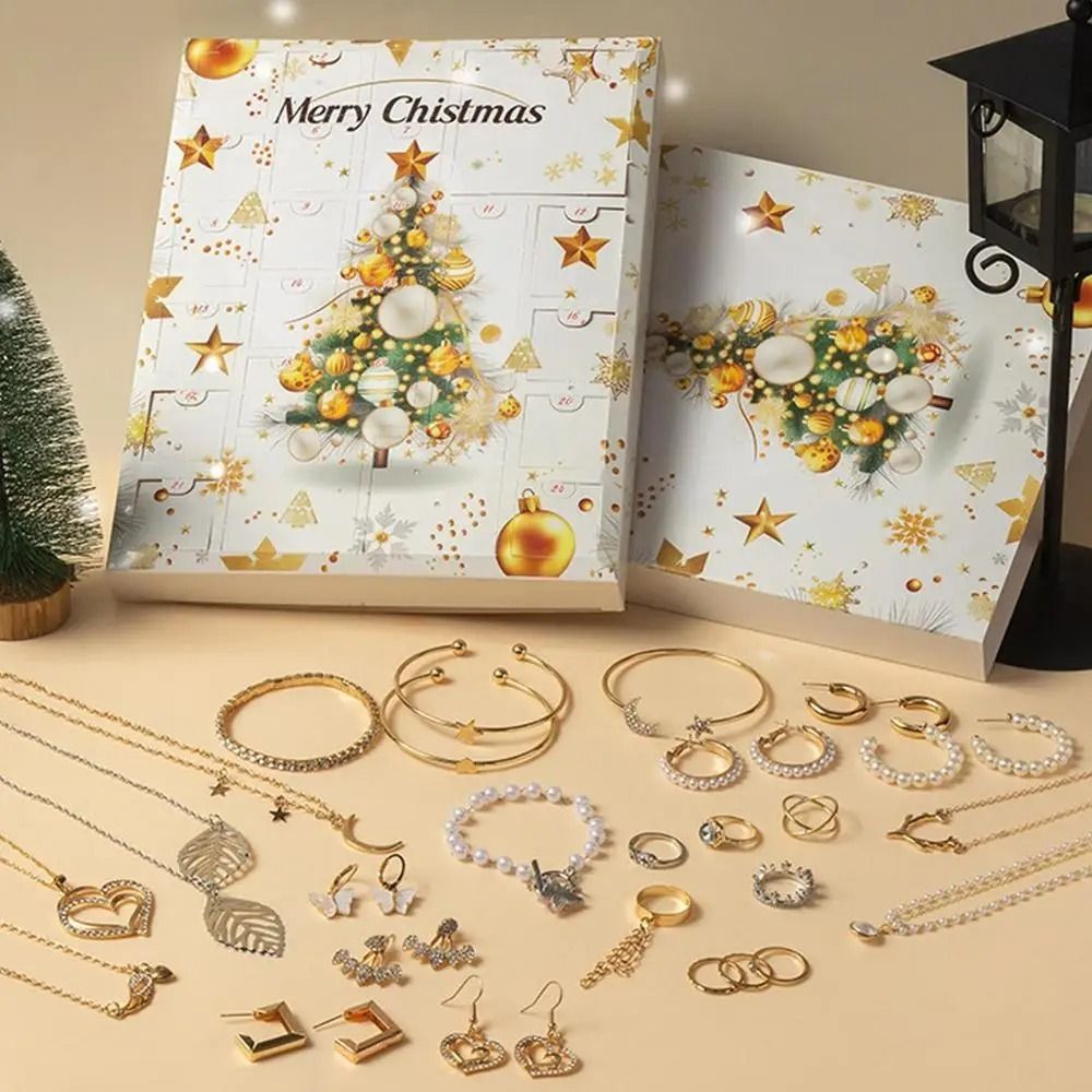 2024 DIY عيد الميلاد تقويم الق - مراجعة Jewelry Making Advent Calendar وسعره