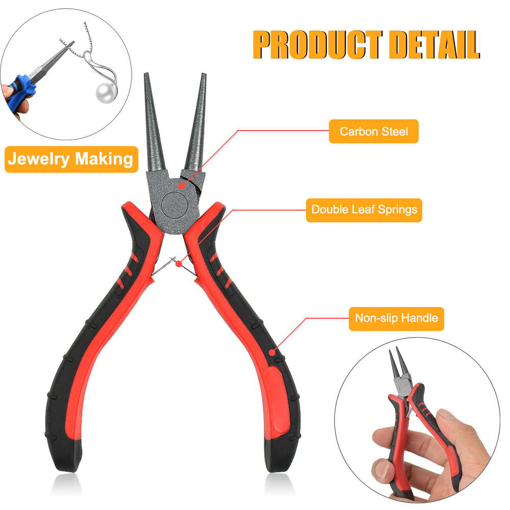 طقم كماشة صغيرة ، صنع مجوهرات  - مراجعة Jewelry Making Pliers Set وسعره