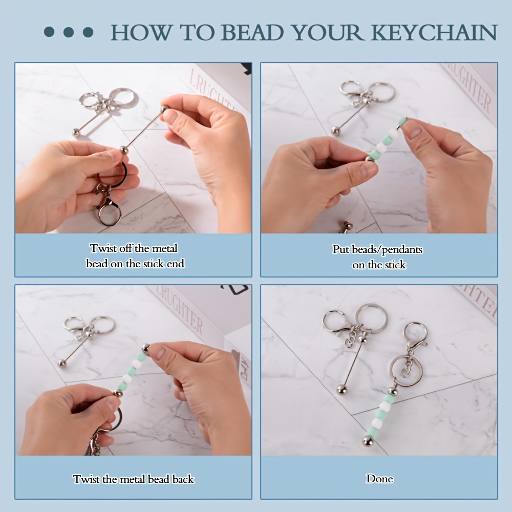 10 قطع طقم صنع سلاسل المفاتيح  - مراجعة Jewelry Making Beginners وسعره