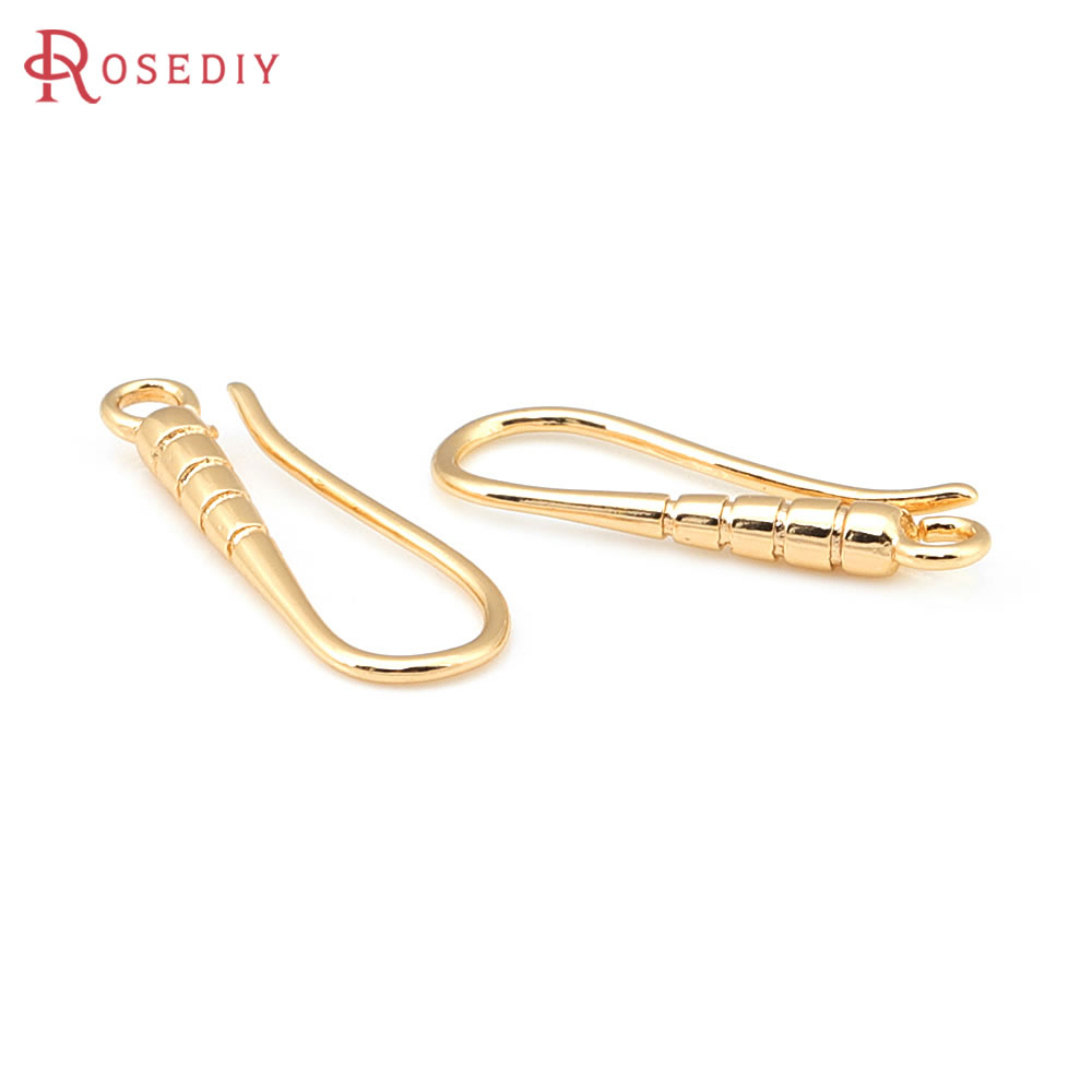 10 قطعة 19.5x7 مللي متر 18K ال - مراجعة Jewelry Making Earring Supplies وسعره