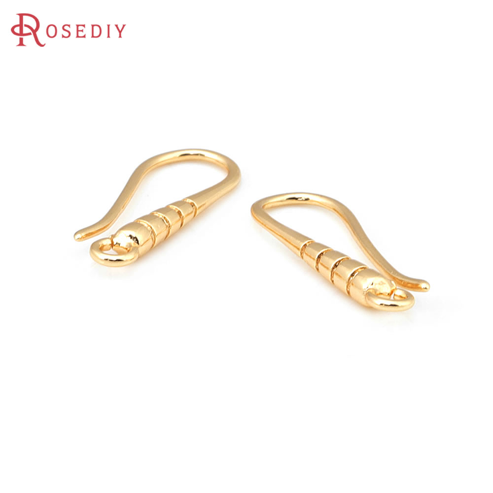 10 قطعة 19.5x7 مللي متر 18K ال - مراجعة Jewelry Making Earring Supplies وسعره