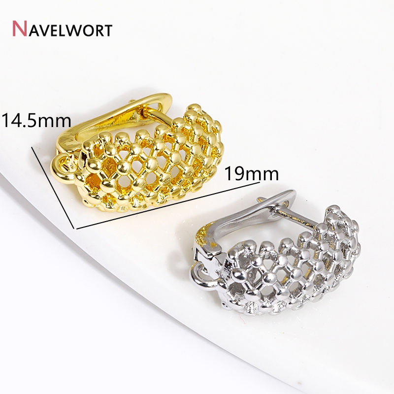 خطافات أقراط من النحاس المطلي  - مراجعة Jewelry Making Earring Supplies وسعره