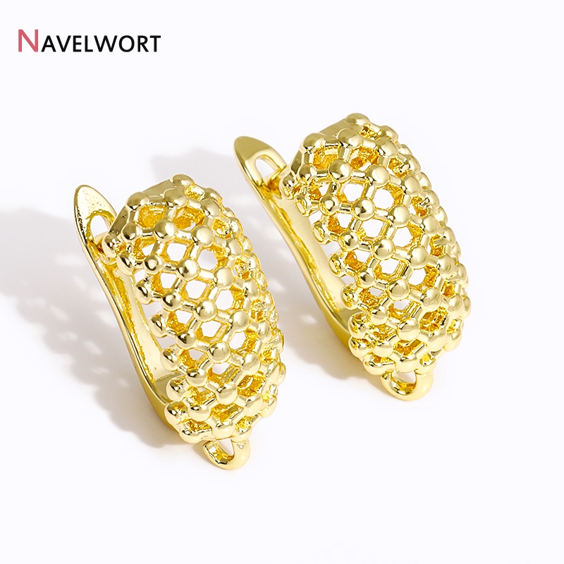 خطافات أقراط من النحاس المطلي  - مراجعة Jewelry Making Earring Supplies وسعره