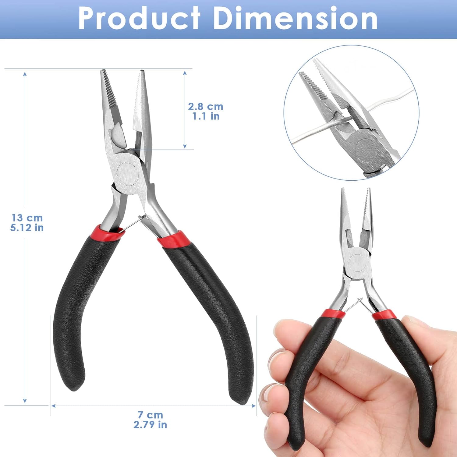 كماشة ذات رأس إبري لصناعة المج - مراجعة Jewelry Making Needle Nose Pliers وسعره